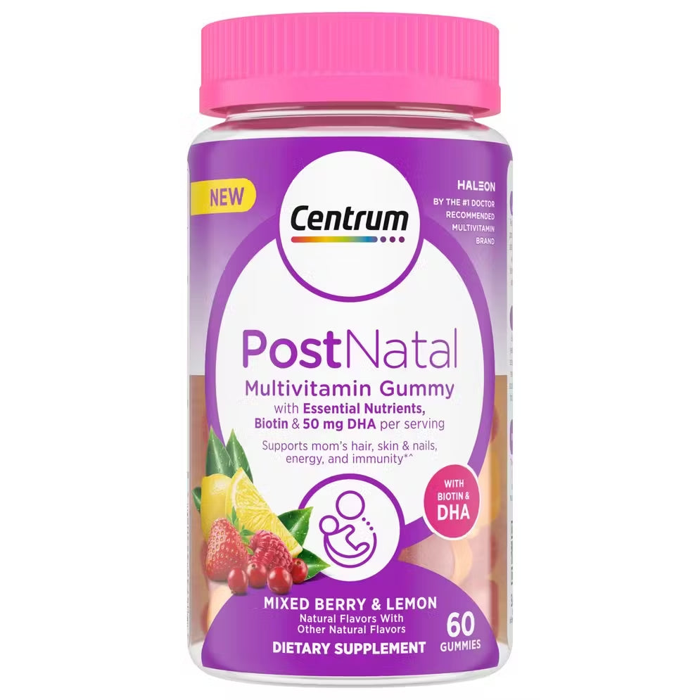 Centrum Maternal Health PostNatal Multivitamin Gummies