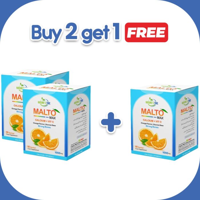 Buy 2 Malto Max get 1 Free