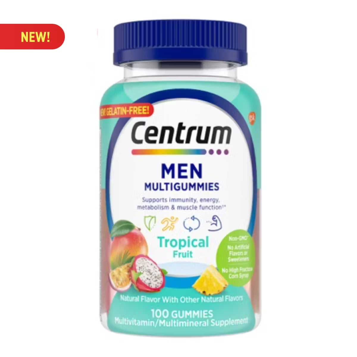 Centrum Men MultiGummies in Tropical Fruit flavors