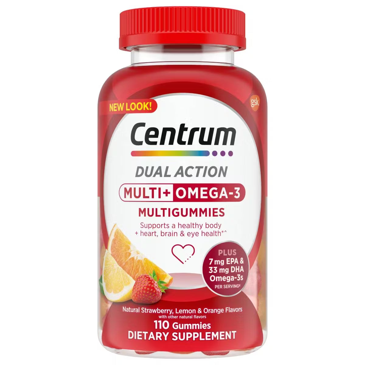 Centrum MultiGummies Multi + Omega-3 Fatty Acids