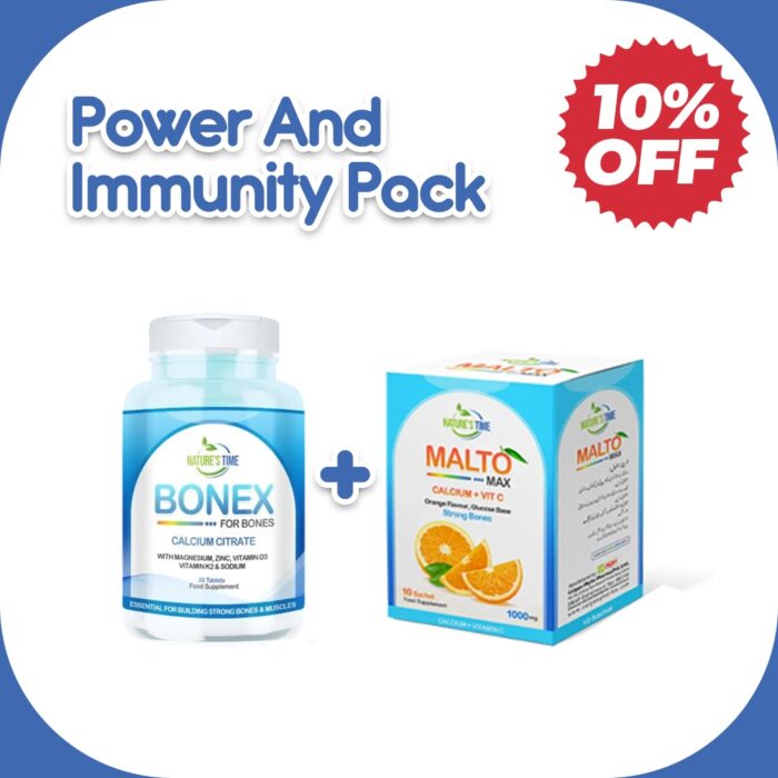 Power and Immunity Pack (Bonex + Malto Max)