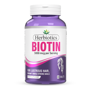 Biotin 5000 mcg (Top-Rated Biotin in Pakistan for Rapid Hair Growth)