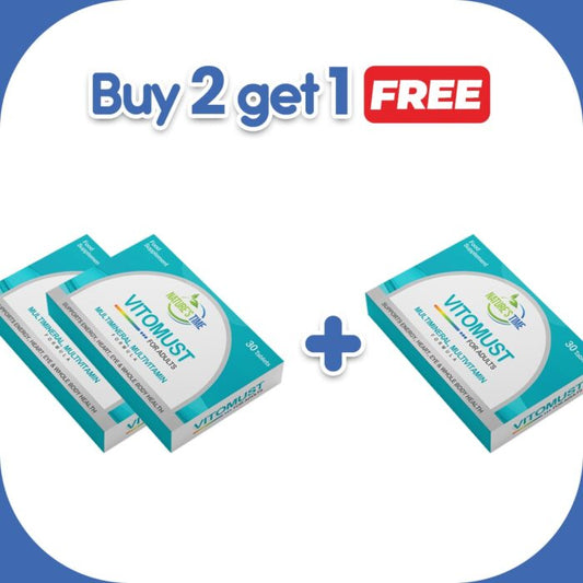 Buy 2 Vitomust get 1 Free