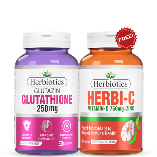 Fair & Glow Bundle (2X Brighter Skin-Glutathione & Vitamin C in One Bundle)