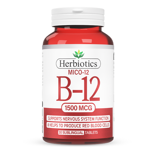 Mico-12 (Vitamin B12 1500mcg) – High Strength Sublingual B12